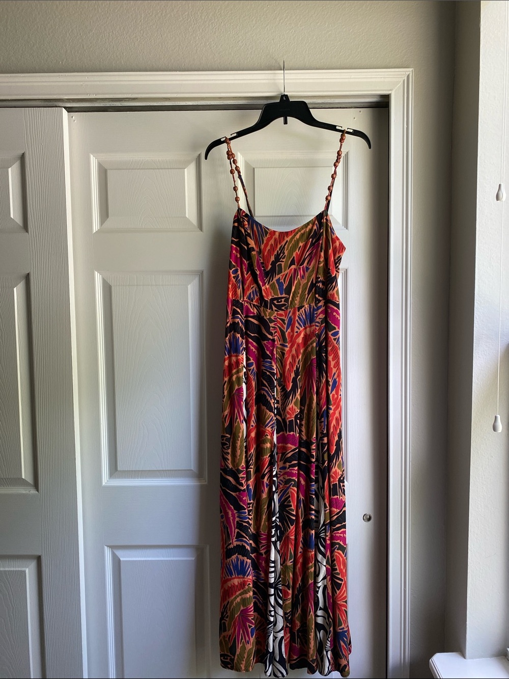 Vince Camuto tropical print maxi dress size large